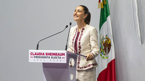 Claudia Sheinbaum, the president-elect of Mexico, is proposing judicial reforms, but her ability to crack down on crime could impact continued manufacturing investment. 